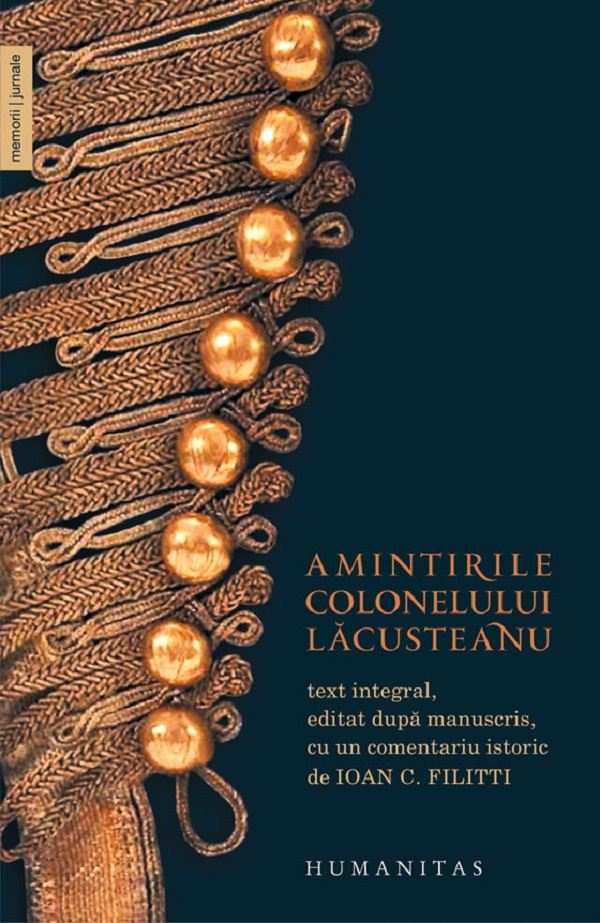 Coperta: Amintirile colonelului Lăcusteanu