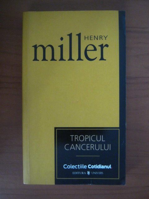 Coperta: Tropicul Cancerului